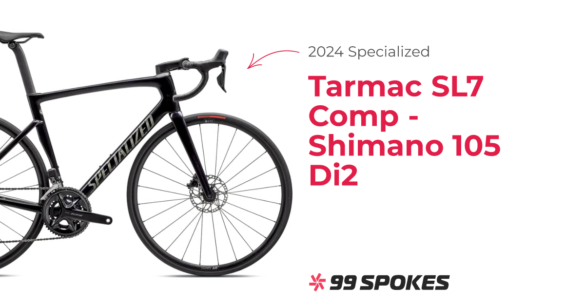 2024 Specialized Tarmac SL7 Comp Shimano 105 Di2 Specs, Comparisons