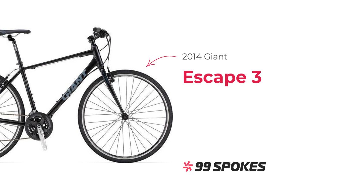 2014 Giant Escape 3 – Specs, Comparisons, Reviews – 99 Spokes